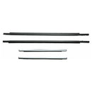2007-2014 Toyota FJ Cruiser 4PCS Window Moulding Trim Seal Belt Weatherstrip