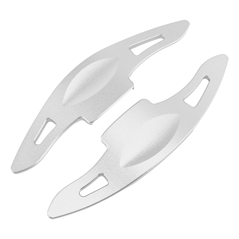 Steering Wheel Paddle Shifter Extension For Ford Explorer 20-23 Aluminium Silver