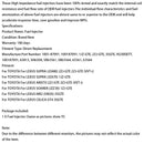 1PCS Fuel Injector 1001-87091 Fit Denso 650CC Fit Toyota Supra JZA80 2JZGTE 2JZ