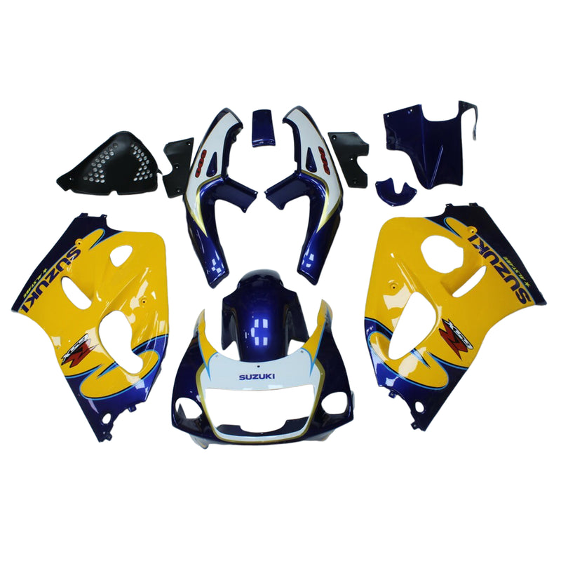 Amotopart Suzuki GSXR600 1996-2000 GSXR750 1996-1999 Fairing Kit Bodywork