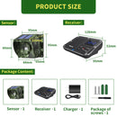 800m Solar Outdoor Infrared Powered Driveway Alarm Anti-Theft Induction Wireless