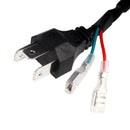 5.75" Motorcycle Spotlight Headlight Fog 4-Bulbs For Motorcycle Scooter Chrome