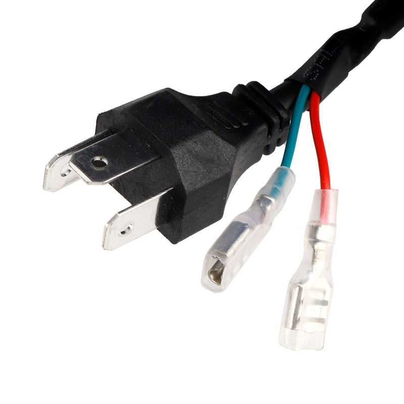 5.75" Motorcycle Spotlight Headlight Fog 4-Bulbs For Motorcycle Scooter Chrome