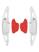 Steering Wheel Paddle Shifter Extension For Honda FIT VEZEL HRV Aluminium Silver