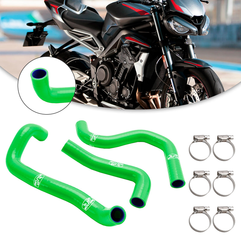 Silicone Radiator coolant Hose kit For Street Triple 765 R RS 2020-2022