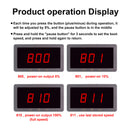 6V 12V 24V 5A PWM DC Motor Speed Controller Wirless Reversible Remote Control