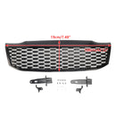 Matt Black Front Bumper Grill Grille Fit Toyota Hilux Vigo MK7 2012-2014