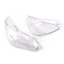 2PCS Front Headlight Lens Cover LampShade L&R For BMW 5 F10 F11 F18 10-13