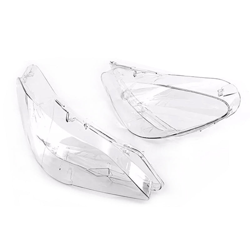 2PCS Front Headlight Lens Cover LampShade L&R For BMW 5 F10 F11 F18 10-13