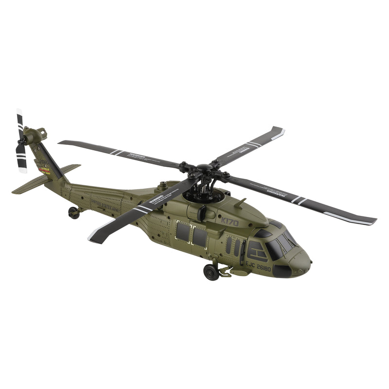 Wltoys K170 RC Helicopter UH-60L 4CH Brushless 6-Axis Gyro Aircraft Kid Toy