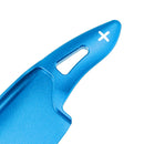 Steering Wheel Paddle Shifter Extension For Ford Explorer 20-23 Aluminium Blue