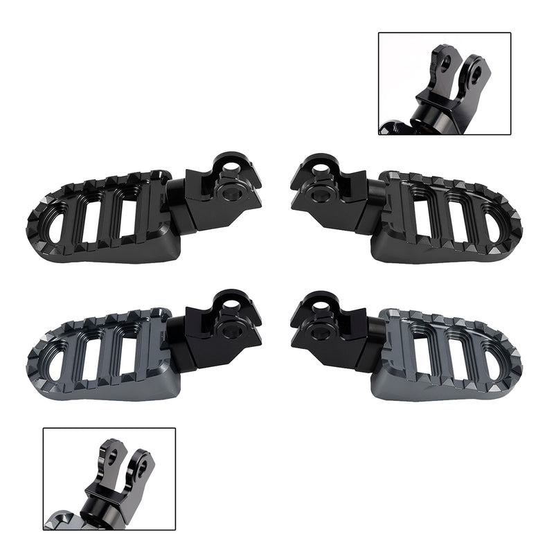 Front Footrests Foot Pegs fit for HONDA CL250 CL300 CL500 Trail 125 2023-2024