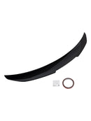 Gloss Black Rear Boot Spoiler For BMW 2 Series F22 F87 14-21 Coupe PSM Style