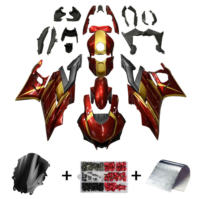 Amotopart Yamaha YZF-R3 R25 2019-2021 Fairing Kit Bodywork Plastic ABS
