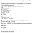 1997-2024 GMC: Savana 1500/2500/3500 5-Step Van Ladder 093PML