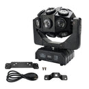 180W Moving Head 18 LED Rotating Beam DMX Stage Light RGBW DJ Disco Party Effect
