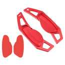 Steering Wheel Paddle Shifter Extension For Smart Aluminium Red
