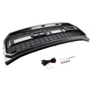 ABS Front Bumper Grill Grille Fit Ford F150 2015-2017 Raptor Style W/ LED