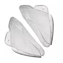 2PCS Front Headlight Lens Cover LampShade For Mercedes Benz C W204 2011-2015