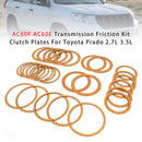 AC60F AC60E Transmission Friction Kit Clutch Plates For Toyota Prado 2.7L 3.5L
