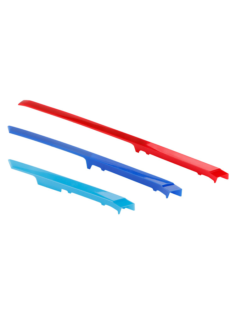 Tri-Color ABS Front Kidney Grille Insert Trims Clip For BMW X3 2025