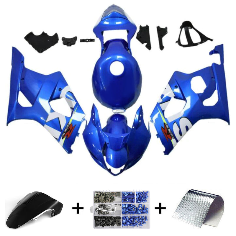 Amotopart Suzuki GSXR1000 2003-2004 K3 Fairing Kit Bodywork Plastic ABS