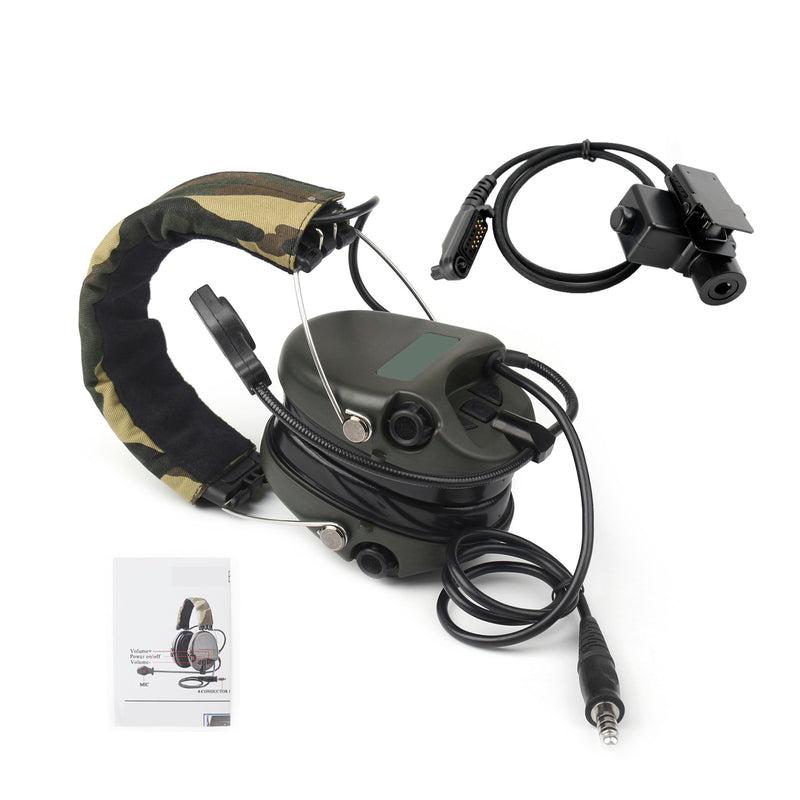 H60 Sound Pickup Noise Reduction CS Headset For Hytera PD600 PD602 PD602g PD605