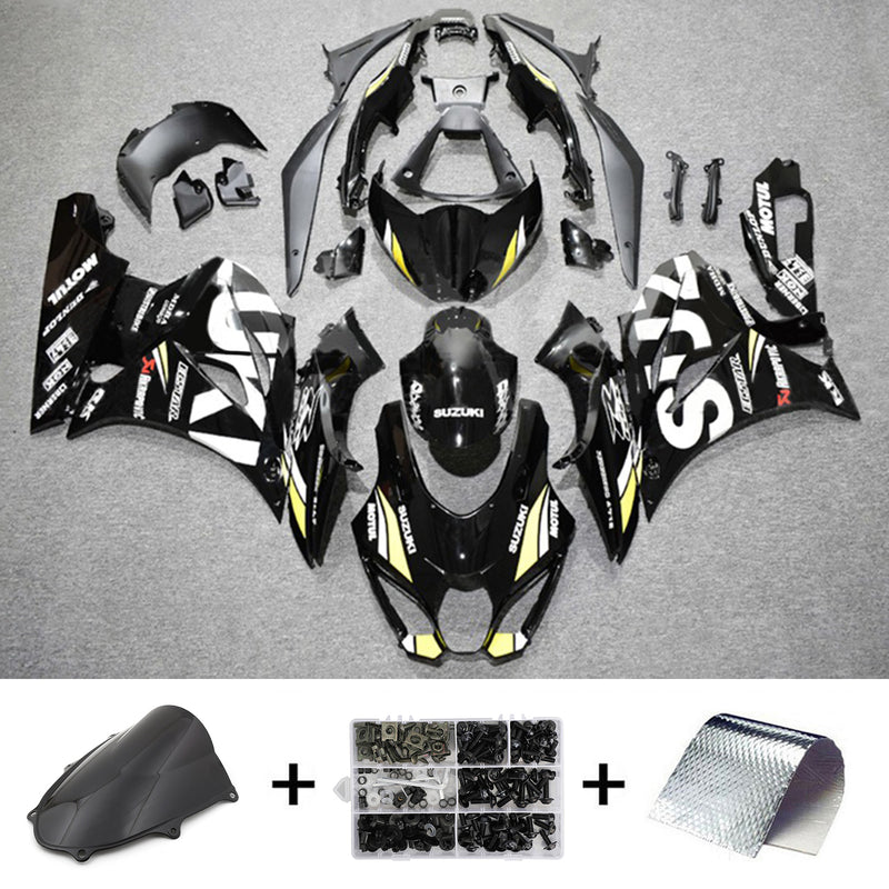 Amotopart Suzuki GSXR1000 2017-2023 K17 Fairing Kit Bodywork Plastic ABS