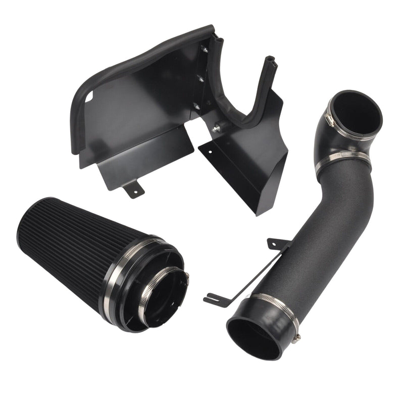 4" Cold Air Intake+Heat Shield Kit For GMC/Chevy V8 4.8L/5.3L/6.0L 99-06