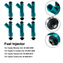 6PCS Fuel injector 23250-31060 Fit Toyota Tacoma 4Runner FJ Cruiser 23250-31010