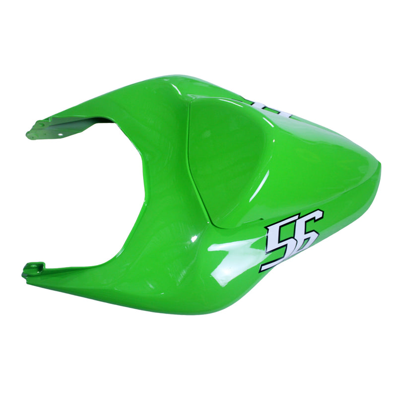 Fairings 2007-2008 Kawasaki ZX6R ZX636 Green Black  ZX6R  Generic