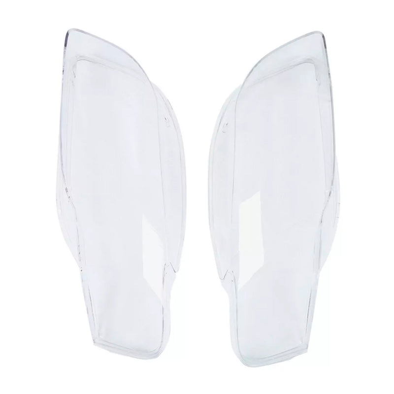 2PCS Front Headlight Glass Clear Cover For Audi A4 B7 8E 2005-2008