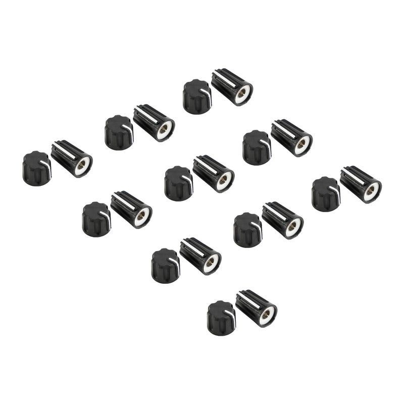 10Set Volume Control & Channel Selector Knob Cap For Motorola P6600 P6620 Radio