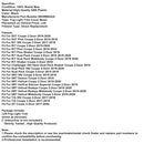 Left Front Fog Light Trim For Dodge Challenger 2015-2021 68259663AA