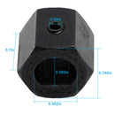 809446 Override Nut for Lippert Standard Power Trailer Tongue Jack 1817941