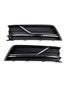 Front Left and Right Side Fog Light Cover Fit Volkswagen Passat B8 2016-2018