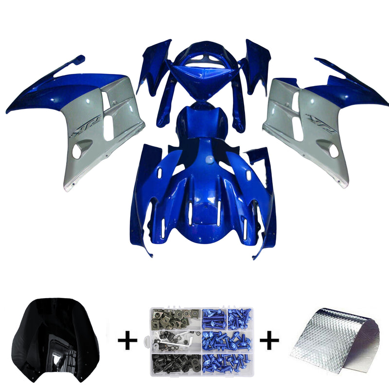 Amotopart Yamaha FJR 1300 2001-2006 Fairing Kit Bodywork Plastic ABS