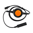 K-326 Orange Round PTT IP65 Waterproof For Kenwood TH-D7 TH-F6 TH-K2 TH-21 TH-28
