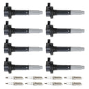 8xIgnition Coil + 8xIridium Spark Plug UF824 For Ford F-150 Mustang 16-17 5.0L