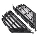 2PCS Front Lower Fog Light Cover Grille Grill Fit VW Touareg 7P 2015-2017