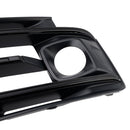2016-2019 Fit Audi Q7 2PCS Front Bumper Fog Light Grille Cover 4M0807681E