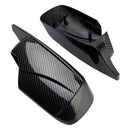 2PCS M Style Wing Car Side Mirror Cover Caps for BMW E46 Sedan E39 4DR 1998-2005