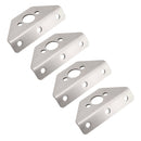 4x Windshield Wiper Repair Stainless Steel Brackets for Peterbilt 379 388 389