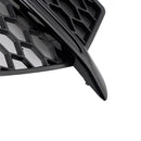 Front Bumper Fog Light Grill Grille Fit Audi Q5 S-Line SQ5 2013-2017 Black