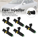 5Pcs Fuel Injector For Volkswagen Bora 2.5 2006 Jetta 2005-2006 07K906031B