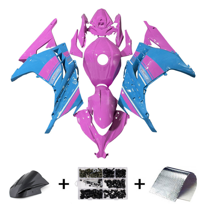 Injection Fairing Kit Bodywork Plastic ABS fit For Kawasaki EX300 Ninja300 2013-2024