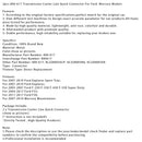 2PCS 800-617 Transmission Cooler Line Quick Connector For Ford  Mercury Models