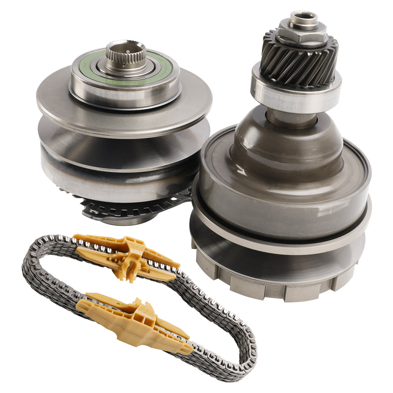 JF018 JF018E CVT Auto Transmission Pulley With Belt Chain For Nissan Gearbox