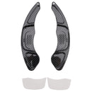 Carbon Look Steering Wheel Paddle Shifter Extension Covers Fit VW MK7 Golf