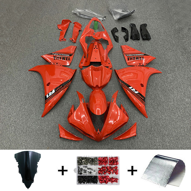 Amotopart Yamaha YZF 1000 R1 2009-2011 Fairing Kit Bodywork Plastic ABS